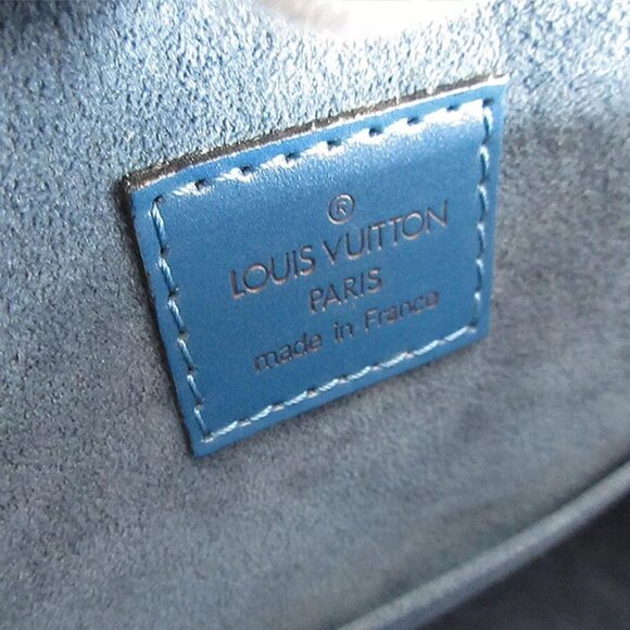 Auth LOUIS VUITTON Epi Sablon Handbag Toledo Blue Epi Leather - Picture 11 of 12